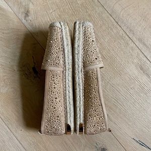 Stuart Weitzman Rock On Beaded Espadrilles